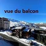Daire Hauts De La Vanoise - Location: Pour 2 Personnes Expose Sud Ouest, Etage Eleve, Centre Station Mae-9124 *