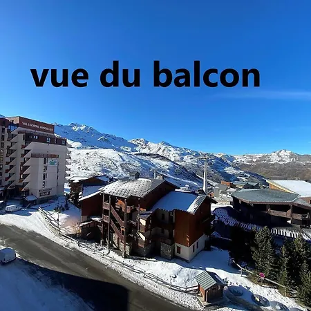 Hauts De La Vanoise - Location: Pour 2 Personnes Expose Sud Ouest, Etage Eleve, Centre Station Mae-9124 * ואל טורנס