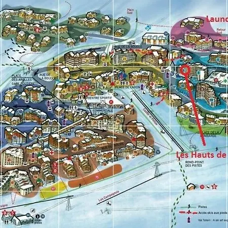 Apartmán Hauts De La Vanoise - Location: Pour 2 Personnes Expose Sud Ouest, Etage Eleve, Centre Station Mae-9124 Val Thorens