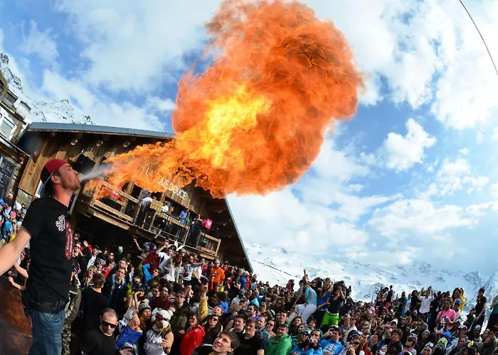 Hauts De La Vanoise - Location: Pour 2 Personnes Expose Sud Ouest, Etage Eleve, Centre Station Mae-9124 *